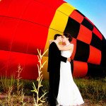 Фото свадебной церемонии на воздушном шаре