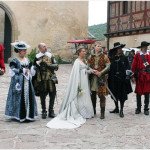 Костюмированная свадьба в замке